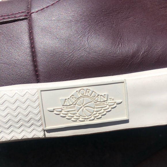 *SOLD* Jordan V.5 Low Deep Burgundy Brown Leather Sz 9.5 - Picture 7 of 10